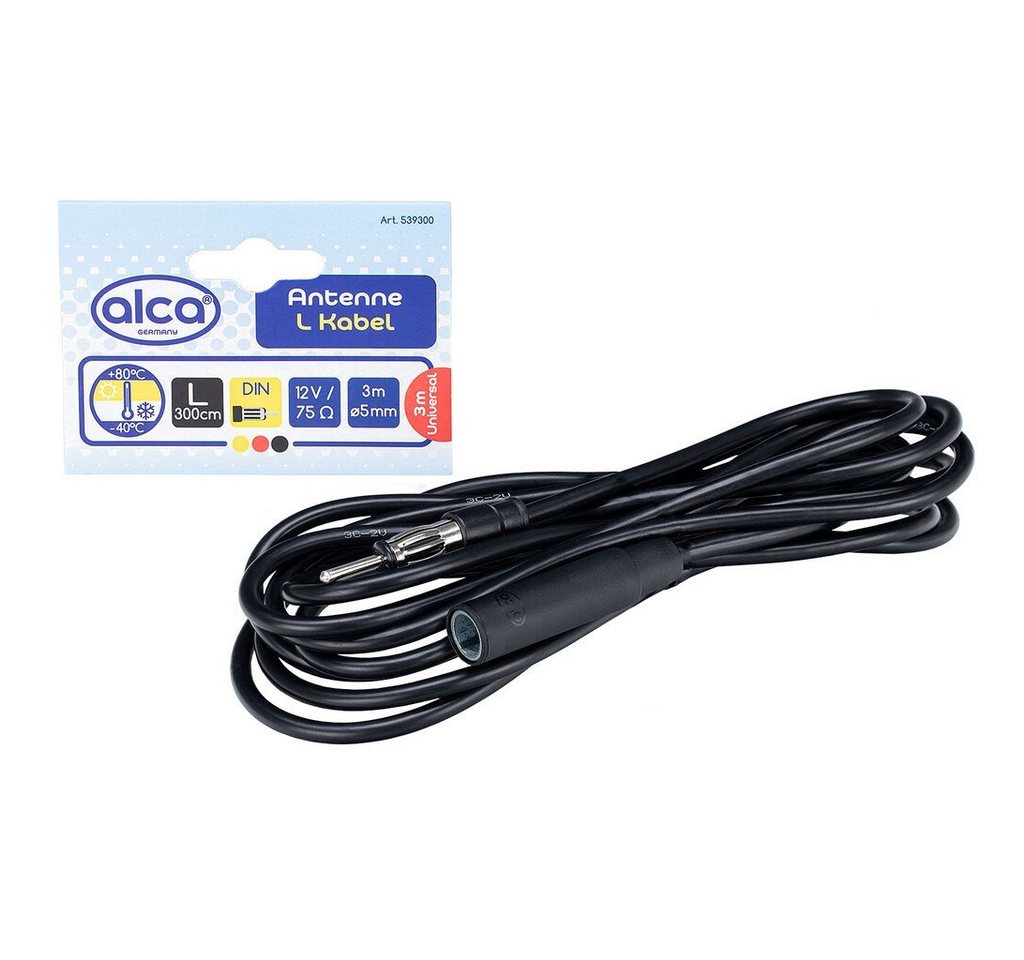 alca Auto Antennen Verlängerung 3 m Verlängerungskabel alca Auto Antennen Verlängerung 3 m Verlängerungskabel von alca