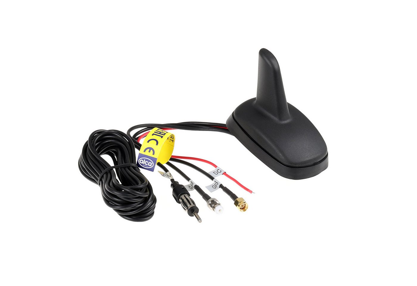 alca Fin-Antenne AM/FM GPS schwarz matt Radio Navigation Autoradio-Ersatzantennenstab alca Fin-Antenne AM/FM GPS schwarz matt Radio Navigation Autoradio-Ersatzantennenstab von alca