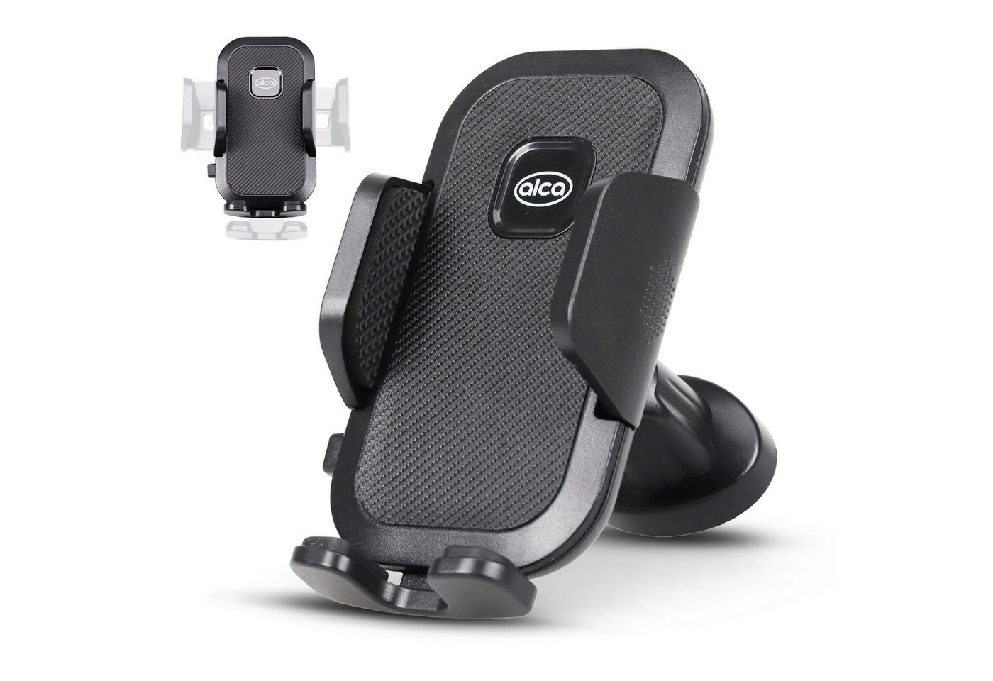 alca Handyhalterung mit Haken für Lüftungsgitter 360° drehbar 4,6-6,8" Handy-Halterung, (Set, 1-tlg) von alca