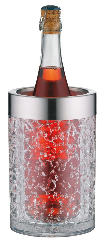 alfi Aktiv-Flaschenkühler CRYSTAL ICE, transparent von alfi