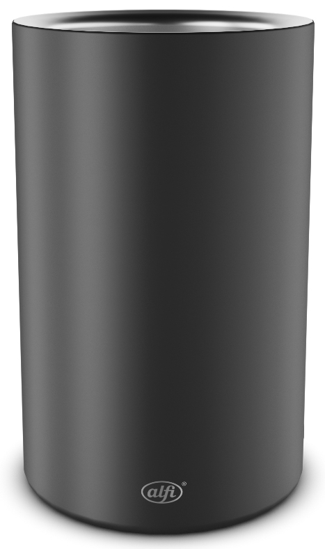 alfi Flaschenkühler VINO, Edelstahl schwarz matt von alfi