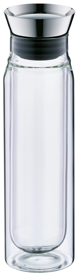 alfi Isolier-Glaskaraffe FLOWMOTION, doppelwandig, 0,75 L von alfi