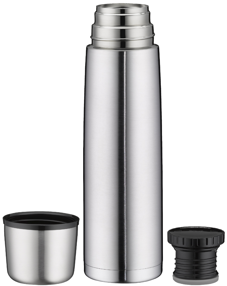 alfi Isolierflasche ISOTHERM PERFECT DV, 1,0 L, Edelstahl von alfi