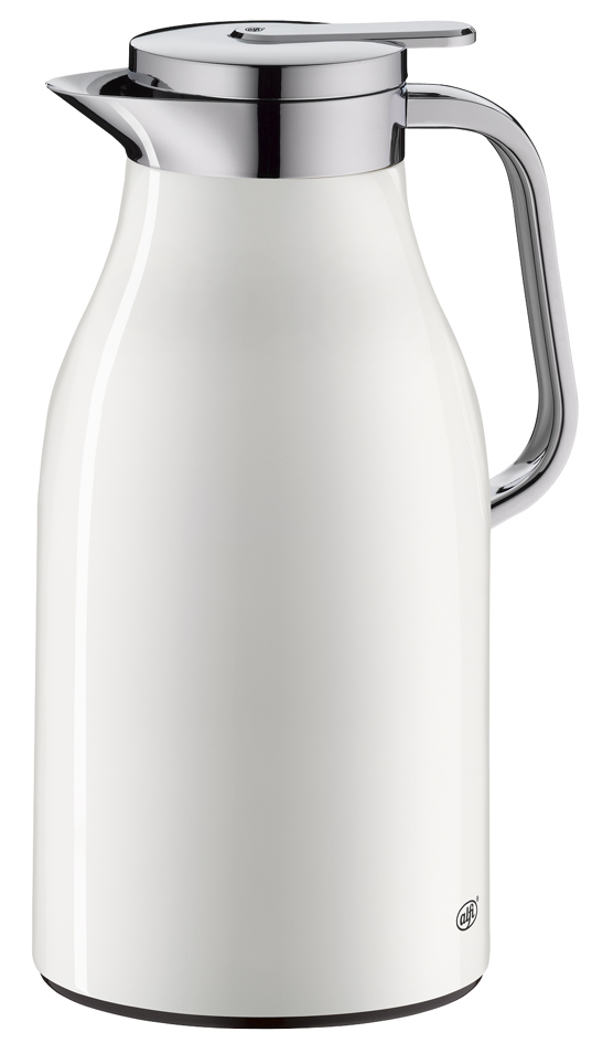 alfi Isolierkanne SKYLINE, 1,5 Liter, coconut white mat von alfi