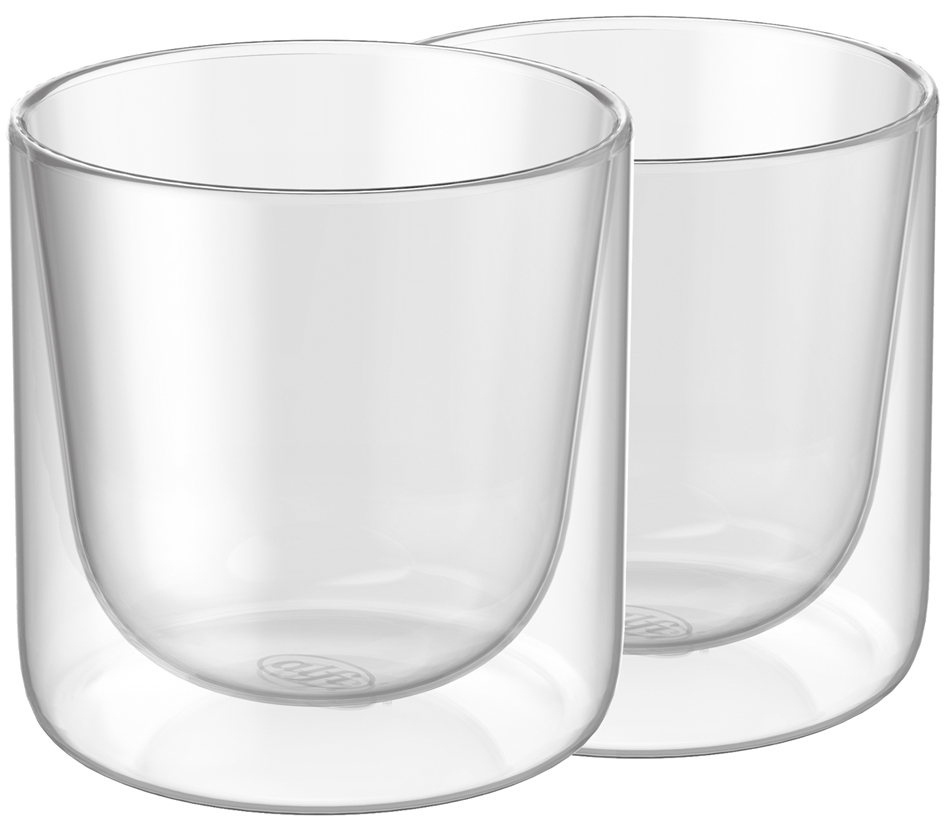 alfi Trinkglas-Set GLASSMOTION, doppelwandig, 190 ml von alfi