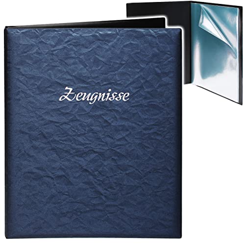 alles-meine.de GmbH A4 - Zeugnismappe/Dokumentenmappe - Zeugnisse 3D Kristall-Metallic Effekt - blau/dunnkelblau - GEBUNDEN mit 20 festen Seiten- A 4 - Zeugnisbuch .. alles-meine.de GmbH A4 - Zeugnismappe/Dokumentenmappe - Zeugnisse 3D Kristall-Metallic Effekt - blau/dunnkelblau - GEBUNDEN mit 20 festen Seiten- A 4 - Zeugnisbuch .. von alles-meine.de GmbH