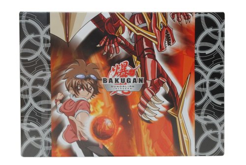 Schreibtischunterlage - kompatibel zu Bakugan - 60 cm * 40 cm - Comic Battle Brawlers - PVC Unterlage Tischunterlage Junge Schreibunterlage von alles-meine.de GmbH