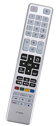 ALLIMITY CT-8040 75038887 Fernbedienung Ersetzen für Thoshiba LED LCD TV 55L5447DG 55L5445DG 48T5445DG 48L5443DG 48L5441DG 48L5435DG 40T5435DG 40L5455R 40L5445DG 40L5443DG 40L5441DG 40L5435DG ALLIMITY CT-8040 75038887 Fernbedienung Ersetzen für Thoshiba LED LCD TV 55L5447DG 55L5445DG 48T5445DG 48L5443DG 48L5441DG 48L5435DG 40T5435DG 40L5455R 40L5445DG 40L5443DG 40L5441DG 40L5435DG von allimity