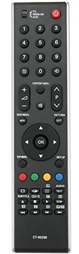 ALLIMITY CT-90288 sub CT-90126 sub CT-90301 Fernbedienung Ersetzt für Toshiba TV 32C3005P 32C3005PG 32XV565D 32XV566D 37C3005P 40XF350P 40XF351P 40XF355D 46XF350D 46XF351P 46XF355DG 46XV565DG ALLIMITY CT-90288 sub CT-90126 sub CT-90301 Fernbedienung Ersetzt für Toshiba TV 32C3005P 32C3005PG 32XV565D 32XV566D 37C3005P 40XF350P 40XF351P 40XF355D 46XF350D 46XF351P 46XF355DG 46XV565DG von allimity