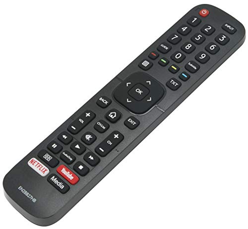 ALLIMITY EN2BB27HB EN2BB27H Fernbedienung Ersetzt für Hisense TV with YouTube Netflix Media Buttons H32A5600 H32AE5500 H39A5600 H39AE5500 H43A5600 H43A6100 H43AE5500 H43AE6030 H50A6100 ALLIMITY EN2BB27HB EN2BB27H Fernbedienung Ersetzt für Hisense TV with YouTube Netflix Media Buttons H32A5600 H32AE5500 H39A5600 H39AE5500 H43A5600 H43A6100 H43AE5500 H43AE6030 H50A6100 von allimity
