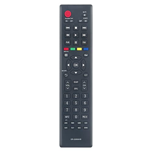 ALLIMITY ER-22654HS Fernbedienung Ersetzen für Hisense Full HD Smart TV LHD32K220WCEU LTDN40K220WCEU LHD32K220WSEU LTDN40K220WSEU LHD32K220WTEU LTDN55K220WSEU LTDN40K220WTEU LTDN50K220WSEU von allimity