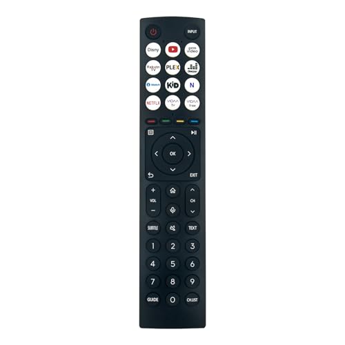 ALLIMITY ERF3A86 Ersatz Fernbedienung passend für Hisense QLED TV 55U7HQ 65U7HQ 55A85H 48A85H 65U8HQ 65A85H 65A9H 55U8HQ von allimity