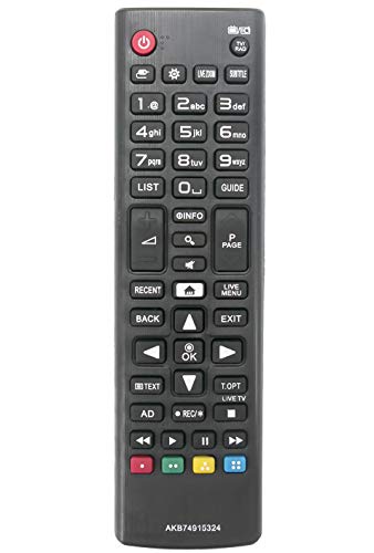 ALLIMITY Fernbedienung AKB74915324 Ersatz für LG Smart TV 43LH604 43LH6047 43LH604V 43UH603 43UH610 49UH6107 49UH6109 49UH620 55LH630 55UH615 7 55 UH. 6159 60UH625 60UH6257 60UH650 60UH6507 ALLIMITY Fernbedienung AKB74915324 Ersatz für LG Smart TV 43LH604 43LH6047 43LH604V 43UH603 43UH610 49UH6107 49UH6109 49UH620 55LH630 55UH615 7 55 UH. 6159 60UH625 60UH6257 60UH650 60UH6507 von allimity
