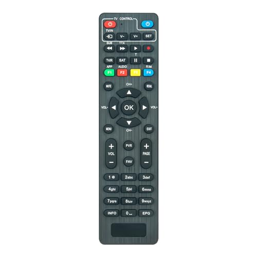 ALLIMITY Fernbedienung Ersatz passend für Humax Tivumax Lite HD-3801S2 HD-3601S2 HD-3X00S2 HD-3800S2 HD-3600S2 ALLIMITY Fernbedienung Ersatz passend für Humax Tivumax Lite HD-3801S2 HD-3601S2 HD-3X00S2 HD-3800S2 HD-3600S2 von allimity