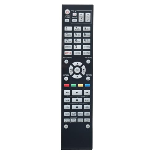 ALLIMITY N2QAYA000172 N2QAYB000175 Fernbedienung Ersatz passend für Panasonic Blu Ray Player DP-UB9000 DP-UB9004EGK DP-UB9000EB-K DP-UB9000EGK DP-UB9000EG1 DP-UB9000EB1 DP-UB9004EG1 ALLIMITY N2QAYA000172 N2QAYB000175 Fernbedienung Ersatz passend für Panasonic Blu Ray Player DP-UB9000 DP-UB9004EGK DP-UB9000EB-K DP-UB9000EGK DP-UB9000EG1 DP-UB9000EB1 DP-UB9004EG1 von allimity