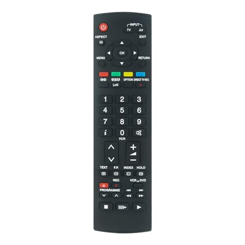 ALLIMITY N2QAYB000223 Fernbedienung Ersatz passend für Panasonic Virera TV TH-37PX8E TH-37PX8EA TH-42PV8P TH-42PV8PA TX-26LE8PS TX-26LM70FA TX-32LE8PA TX-32LE8PS TX-32LM70FA TX-32LM70LA TX-32LM70PA ALLIMITY N2QAYB000223 Fernbedienung Ersatz passend für Panasonic Virera TV TH-37PX8E TH-37PX8EA TH-42PV8P TH-42PV8PA TX-26LE8PS TX-26LM70FA TX-32LE8PA TX-32LE8PS TX-32LM70FA TX-32LM70LA TX-32LM70PA von allimity