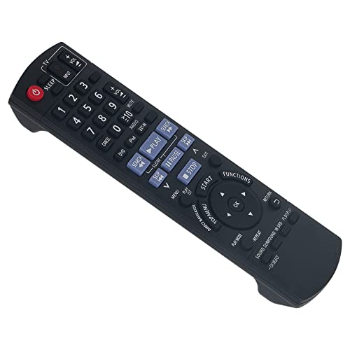 ALLIMITY N2QAYB000515 Ersatz Fernbedienung passend für PANASONIC Blu-Ray DISC Player SC-PT480 SC-PT480 SC-PT580 SC-PT480EGK SA-PT480EG ALLIMITY N2QAYB000515 Ersatz Fernbedienung passend für PANASONIC Blu-Ray DISC Player SC-PT480 SC-PT480 SC-PT580 SC-PT480EGK SA-PT480EG von allimity