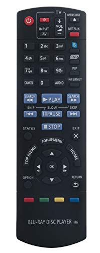 ALLIMITY N2QAYB000723 Fernbedienung Ersetzen für Panasonic Blu Ray Disc Player DMP-BDT120 DMP-BDT220 DMP-BDT220EB DMPBDT120 DMPBDT220 DMPBDT220EB ALLIMITY N2QAYB000723 Fernbedienung Ersetzen für Panasonic Blu Ray Disc Player DMP-BDT120 DMP-BDT220 DMP-BDT220EB DMPBDT120 DMPBDT220 DMPBDT220EB von allimity