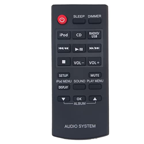 ALLIMITY N2QAYB000984 Ersatz Fernbedienung passend für Panasonic Micro Systems SA-PM250EE SC-HC200 SC-PM250 SC-PM250B SC-PM600 SC-PM250EFS SA-PM250EG SC-HC200EG-W SA-PM250EB SA-PM602 SA-PM250EC ALLIMITY N2QAYB000984 Ersatz Fernbedienung passend für Panasonic Micro Systems SA-PM250EE SC-HC200 SC-PM250 SC-PM250B SC-PM600 SC-PM250EFS SA-PM250EG SC-HC200EG-W SA-PM250EB SA-PM602 SA-PM250EC von allimity