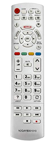 ALLIMITY N2QAYB001010 N2QAYB001011 Fernbedienung Ersatz für Panasonic Viera TV TX-32DSN608 TX-40CS610EW TX-40CSW524 TX-40DS630E TX-40DSX639 TX-40DXE720 TX-43CXW754 TX-49DSW504S TX-50CSN638 ALLIMITY N2QAYB001010 N2QAYB001011 Fernbedienung Ersatz für Panasonic Viera TV TX-32DSN608 TX-40CS610EW TX-40CSW524 TX-40DS630E TX-40DSX639 TX-40DXE720 TX-43CXW754 TX-49DSW504S TX-50CSN638 von allimity
