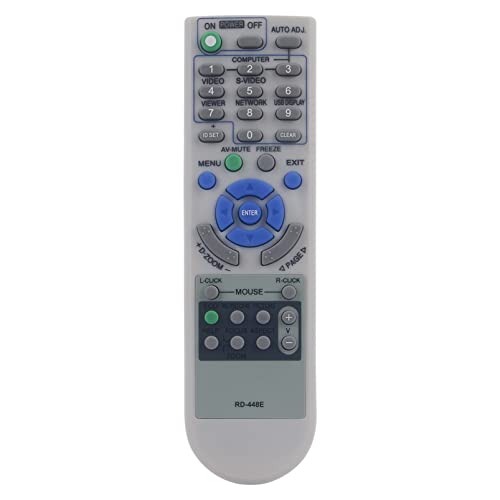 ALLIMITY RD-448E Ersatz Fernbedienung passend für NEC Projector M260WS M260XS M311X M350XS NP-M271W NP-V230 NP-V300W P401W P451W P501X V230 NP-M271X V260W V300X NP-M311X NP-V260W NP-V311W NP-M361X ALLIMITY RD-448E Ersatz Fernbedienung passend für NEC Projector M260WS M260XS M311X M350XS NP-M271W NP-V230 NP-V300W P401W P451W P501X V230 NP-M271X V260W V300X NP-M311X NP-V260W NP-V311W NP-M361X von allimity