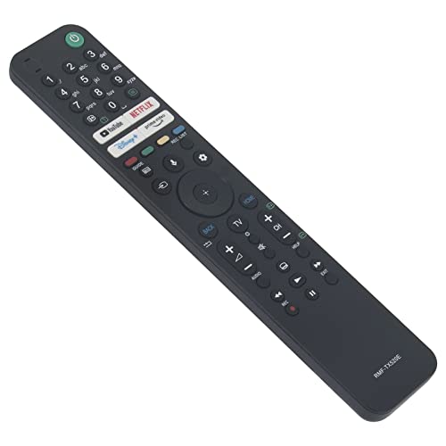 ALLIMITY RMF TX520E Voice Fernbedienung Ersetzen für Sony 4K 8K Ultra Bravia TV KD-75X82J XR-50X90J XR-55X90J KD-43X89J KD-50X89J KD-55X89J XR-65X90J XR-75X90J KD-65X89J KD-75X89J von allimity