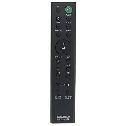 ALLIMITY RMT-AH301U Fernbedienung Ersetzen für Sony Soundbar AV System HT-MT300 HT-MT301 HT-MT300/B HT-MT300/W HTMT300 HTMT301 HTMT300B HTMT300W RMTAH301U ALLIMITY RMT-AH301U Fernbedienung Ersetzen für Sony Soundbar AV System HT-MT300 HT-MT301 HT-MT300/B HT-MT300/W HTMT300 HTMT301 HTMT300B HTMT300W RMTAH301U von allimity