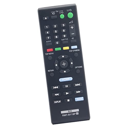ALLIMITY RMT B119P Ersatz Fernbedienung passend für Sony Blu-ray Disc Player BDP-S1100 BDP-S4100B BDP-S1100B BDP-S5100 BDP-S4100 BDP-S390B BDP-S490 BDP-S3100 BDP-S390 BDP-S590 ALLIMITY RMT B119P Ersatz Fernbedienung passend für Sony Blu-ray Disc Player BDP-S1100 BDP-S4100B BDP-S1100B BDP-S5100 BDP-S4100 BDP-S390B BDP-S490 BDP-S3100 BDP-S390 BDP-S590 von allimity