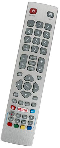 ALLIMITY SHW-RMC-0120 Fernbedienung Ersetzen für Sharp 4K 3D TV with YouTube Netflix NET+ ALLIMITY SHW-RMC-0120 Fernbedienung Ersetzen für Sharp 4K 3D TV with YouTube Netflix NET+ von allimity