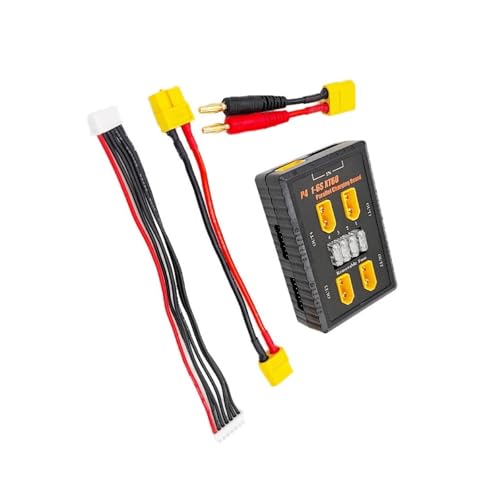 1-6S XT60 Stecker Parallele Ladeplatine 20A Eingang 4-K-Ausgang für Remote-Batteriemanagement 1-6S XT60 Stecker Parallele Ladeplatine 20A Eingang 4-K-Ausgang für Remote-Batteriemanagement von alloneslife