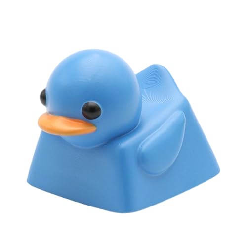 3D-Tastenkappe aus Kunstharz, schöne Cartoon-Ente, ESC-Tastenkappe, maßgeschneidert für Schalter, mechanische Gaming-Tastaturen, Dekoration von alloneslife