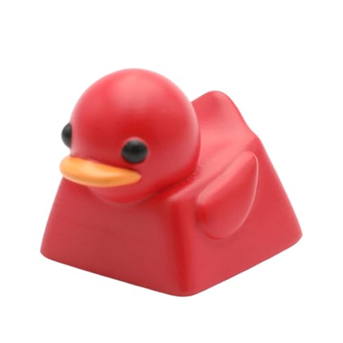 3D-Tastenkappe aus Kunstharz, schöne Cartoon-Ente ESC-Tastenkappe, maßgeschneidert für Schalter, mechanische Gaming-Tastaturen, Dekoration 3D-Tastenkappe aus Kunstharz, schöne Cartoon-Ente ESC-Tastenkappe, maßgeschneidert für Schalter, mechanische Gaming-Tastaturen, Dekoration von alloneslife
