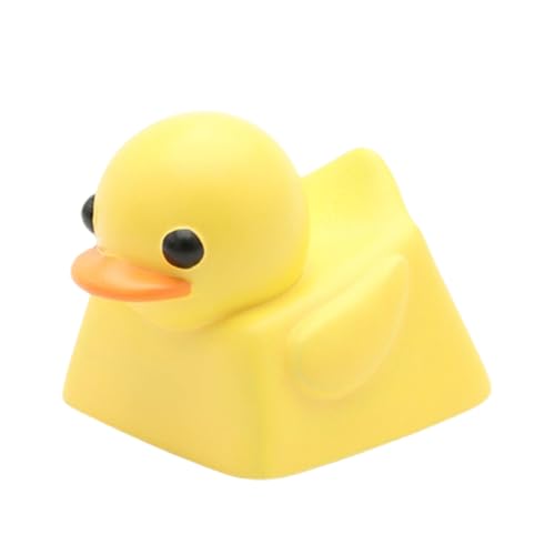 3D-Tastenkappe aus Kunstharz, schöne Cartoon-Ente ESC-Tastenkappe, maßgeschneidert für Schalter, mechanische Gaming-Tastaturen, Dekoration von alloneslife