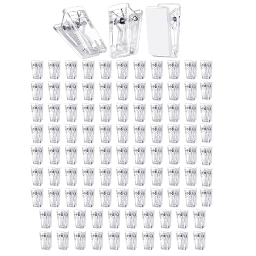 40/100 Stück einfach zu bedienende Klebe-Clips zum einfachen Aufhängen und Verwalten von Dateien im Arbeitszimmer oder Büro 40/100 Stück einfach zu bedienende Klebe-Clips zum einfachen Aufhängen und Verwalten von Dateien im Arbeitszimmer oder Büro von alloneslife