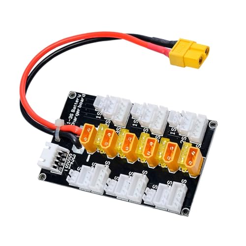 6 Port XT60 Head Balanced Charging Board XT30 Parallel Charging Plate 20A Durability For Efficient Battery Charging 6 Port XT60 Head Balanced Charging Board XT30 Parallel Charging Plate 20A Durability For Efficient Battery Charging von alloneslife