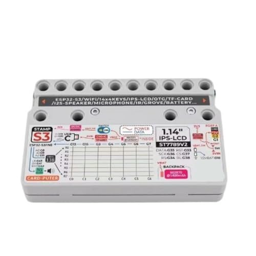 Cardputer StampS3 Tastaturen mit 56 Tasten, Computer-Entwicklungsplatine, eingebettete Systeme, Entwicklung, Lernen Cardputer StampS3 Tastaturen mit 56 Tasten, Computer-Entwicklungsplatine, eingebettete Systeme, Entwicklung, Lernen von alloneslife
