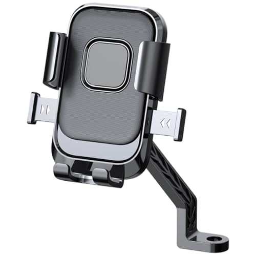Handy-Halterung für Motorrad, Roller, 360 Grad drehbar, für Lenker/Rückspiegel von alloneslife