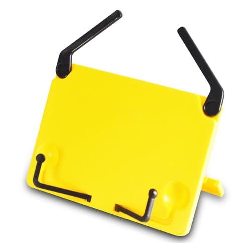 Notenständer für den Schreibtisch, mit Seitenclip-Winkeln, verstellbar, faltbar, Tischnotenständer, 20,1 x 15,6 cm, Notenständer Notenständer für den Schreibtisch, mit Seitenclip-Winkeln, verstellbar, faltbar, Tischnotenständer, 20,1 x 15,6 cm, Notenständer von alloneslife