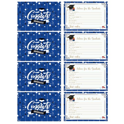 Packung mit 8 Grußkarten zum Schulabschluss, einzigartige Stile auf Premium-Papier, geeignet für jede Feier Packung mit 8 Grußkarten zum Schulabschluss, einzigartige Stile auf Premium-Papier, geeignet für jede Feier von alloneslife