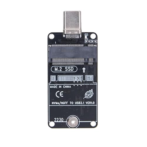 Solid States Disk Adapter Gehäuse auf USB 3.1 Gehäuse 2230 Solid States Disk NVME auf USB Typ C Reader für PC Desktop Solid States Disk Adapter Gehäuse auf USB 3.1 Gehäuse 2230 Solid States Disk NVME auf USB Typ C Reader für PC Desktop von alloneslife