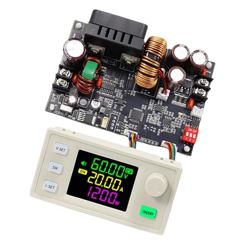 XY6020L Spannungsregler, 1200 W, verstellbar, 20 A, konstante Spannungen, Konstantstrom, Step-Down-Modul von alloneslife