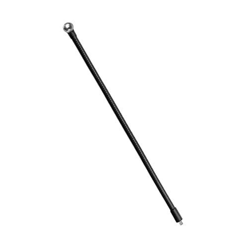 alloneslife Schwanenhals-Schlauch mit 6,35 mm Gewinde, 17,4 mm Kopf für Kamera, professionell, verstellbarer Handy-Kamera, flexibler Arm von alloneslife