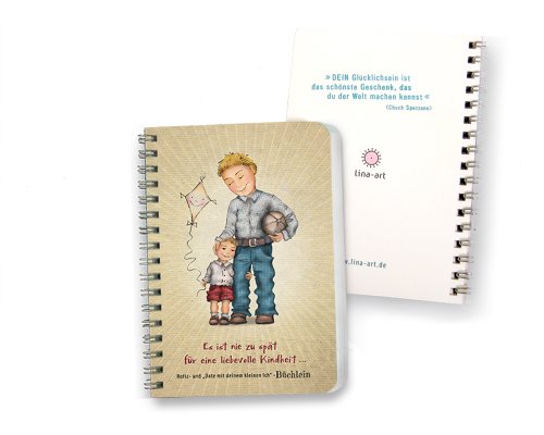 Es ist nie zu spät für eine liebevolle Kindheit (für Männer) - Notiz- &"Date mit deinem kleinen Ich"-Büchlein, inneres Kind, Innere Kindarbeit, Kindheitserinnerungen, Notizbuch, Erinnerungsbuch, von almira Design