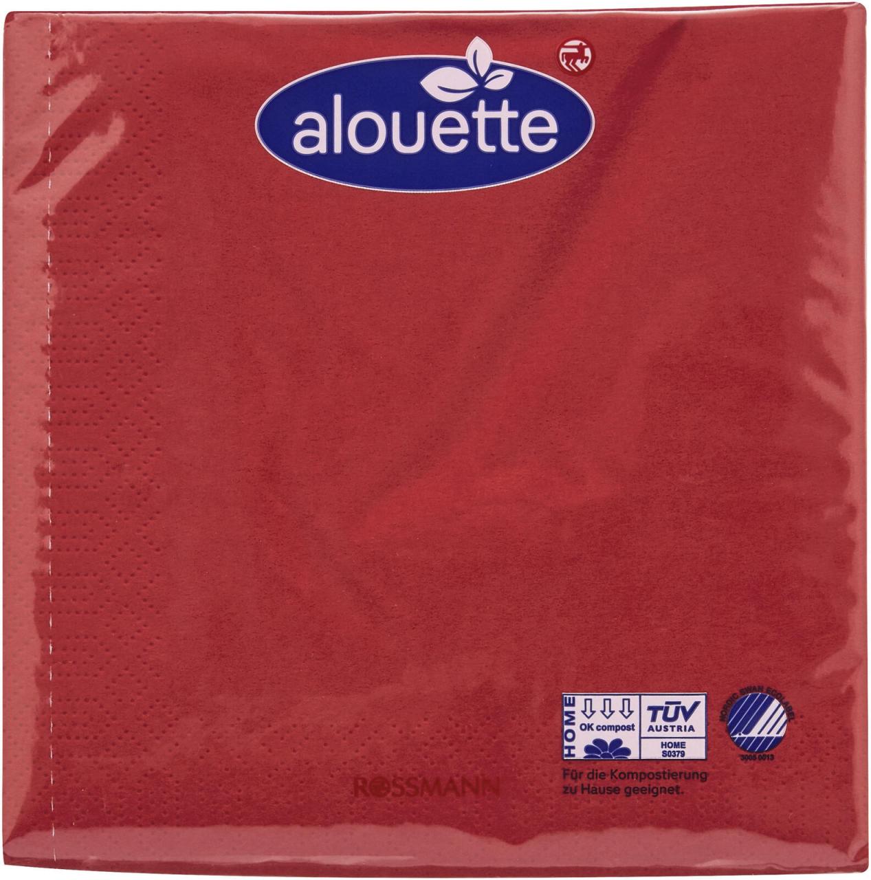 alouette Servietten 33,0 x 33,0 cm von alouette