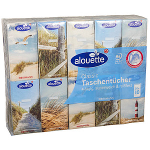 alouette Taschentücher, 30x 10 Tücher von alouette