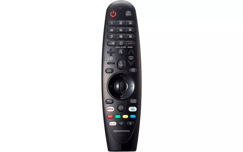 Magic-Fernbedienung für Fernseher mit webOS von alphatronics