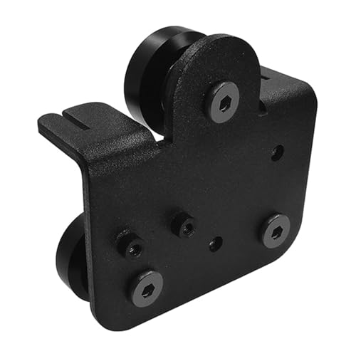 Langlebige Metallplatte mit verstellbarer Riemenscheibe für 3D-Drucker, Rückplatte, Extruderrückseite von amangul