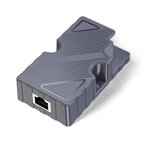 amangul Für Dishy-Kabeladapter auf RJ45-Anschluss, für Ethernet-Adapter, Power Over Ethernet-Injektoren, einfache Installation, Ethernet-Adapter amangul Für Dishy-Kabeladapter auf RJ45-Anschluss, für Ethernet-Adapter, Power Over Ethernet-Injektoren, einfache Installation, Ethernet-Adapter von amangul