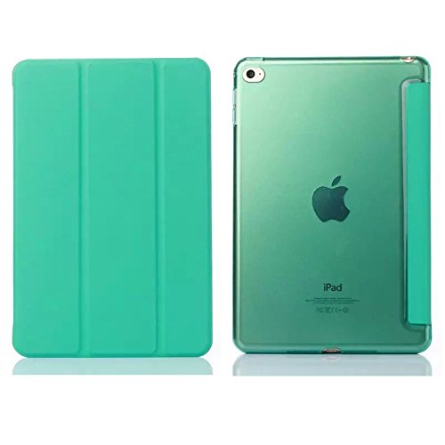 Schutzhülle für Apple iPad Air 2, magnetisch, PU-Leder, Mintgrün von amhello