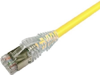 NETCONNECT Patchkabel Kat 6A S/FTP PiMF, Länge: 2,0 m Farbe: gelb mit LSZH-Mantel von amp netconnect